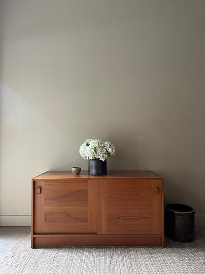 Teak console