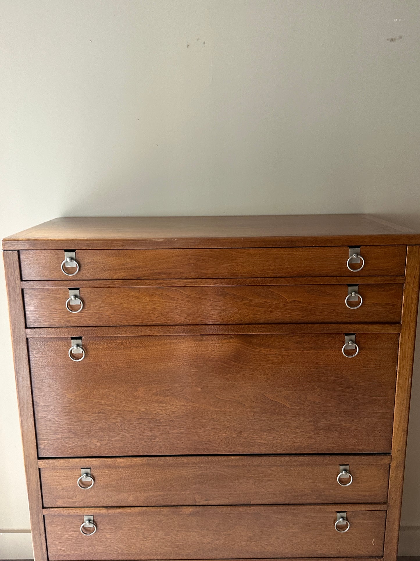 Walnut tallboy