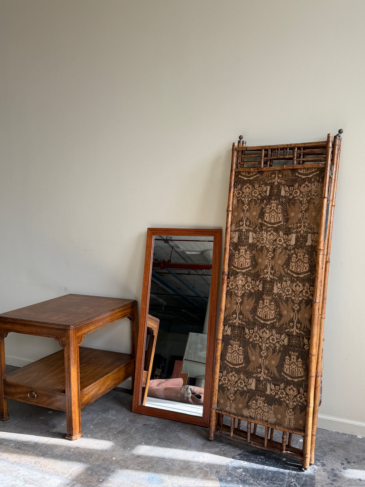 Kron Spegel Swedish rosewood mirror