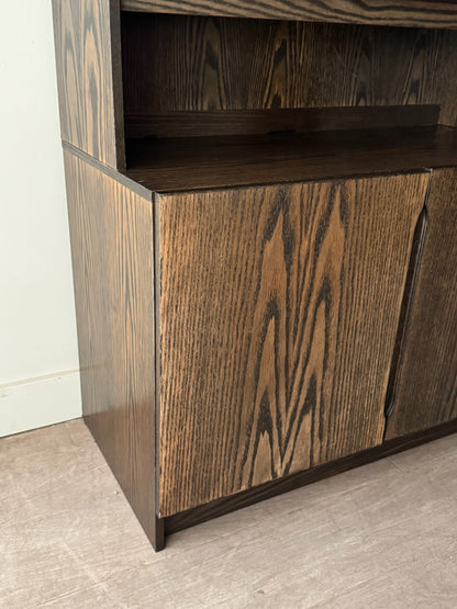 Danish oak hutch