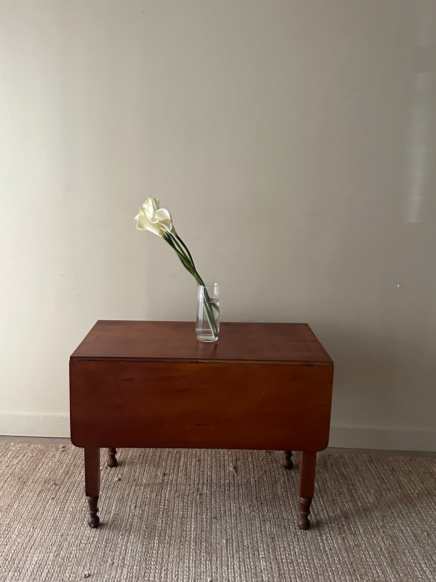 Cherry drop leaf table