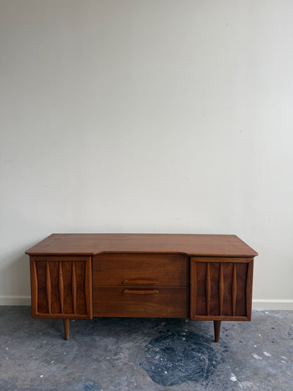 Walnut credenza