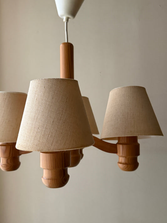 Swedish pine pendant light