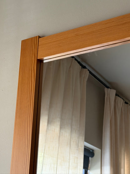 Scandinavian pine mirror