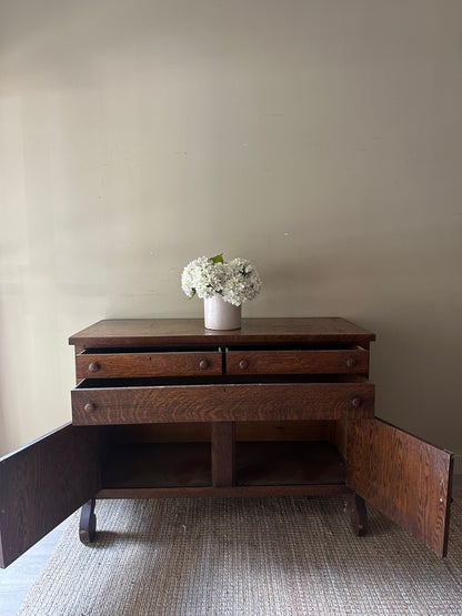 Oak sideboard