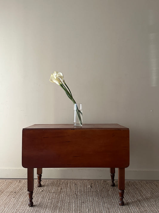 Cherry drop leaf table