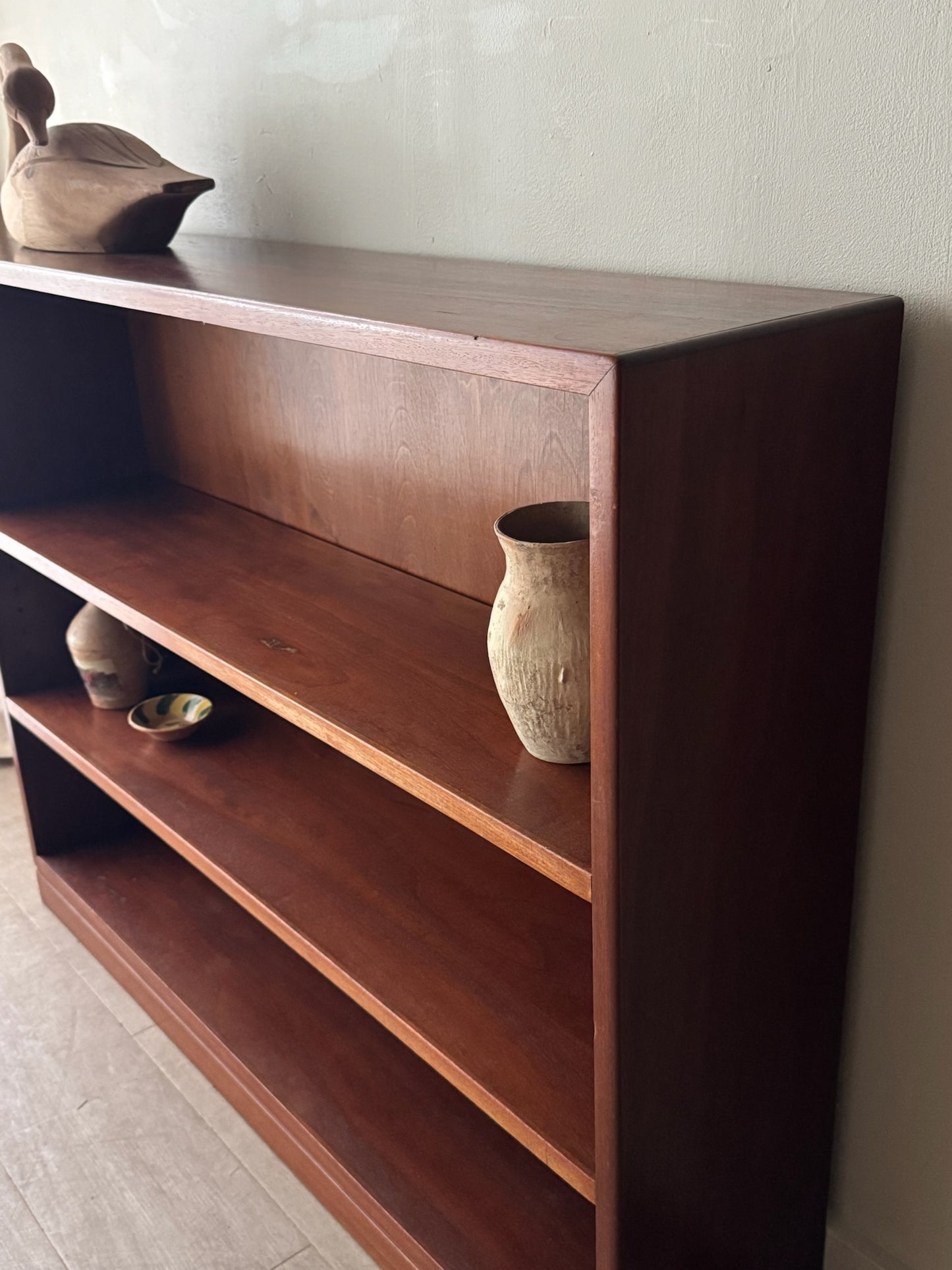 Danish walnut bookcase