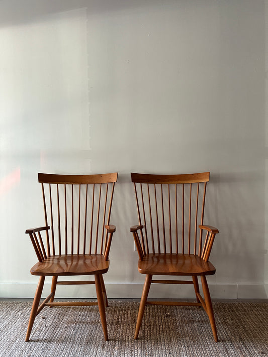 High back Windsor chairs