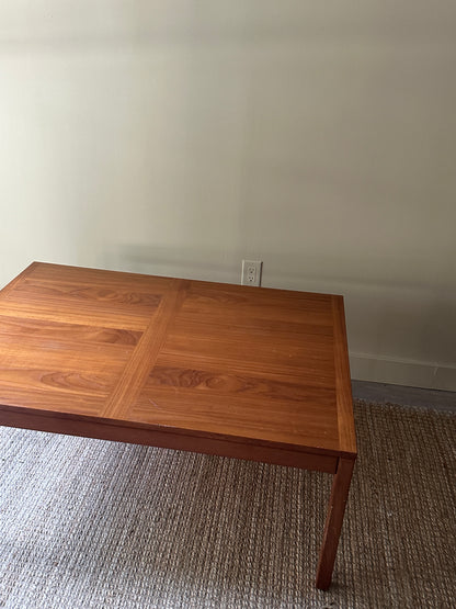 Teak coffee table