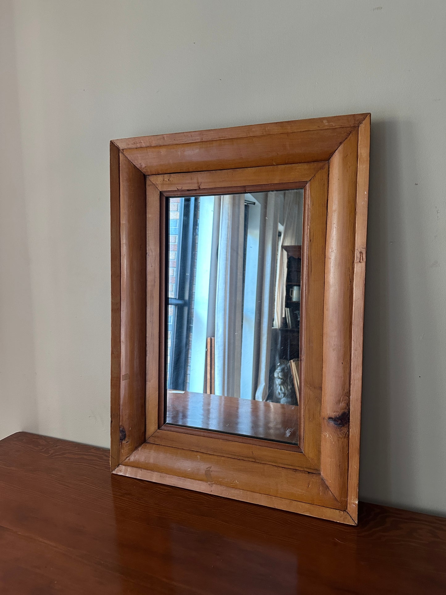 Pine mirror