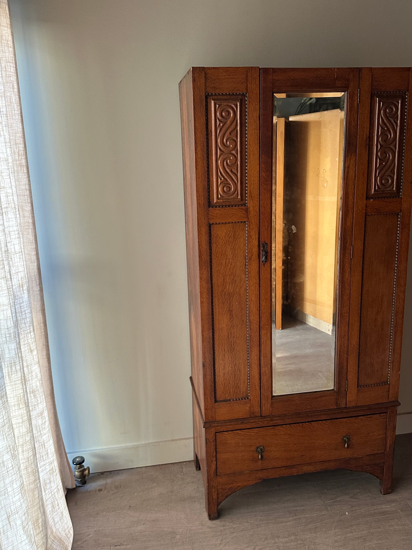 Oak armoire
