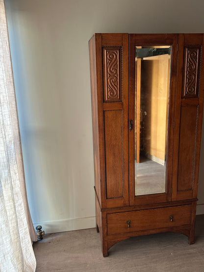 Oak armoire
