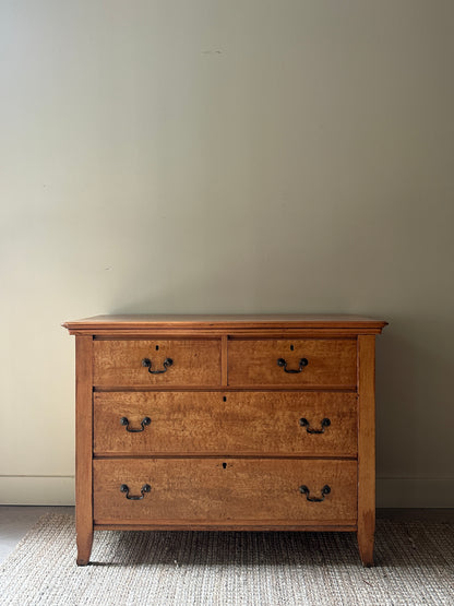 Birdseye maple dresser