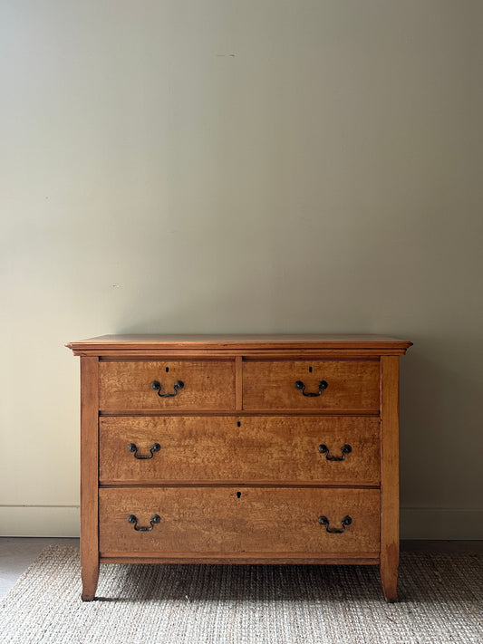 Birdseye maple dresser