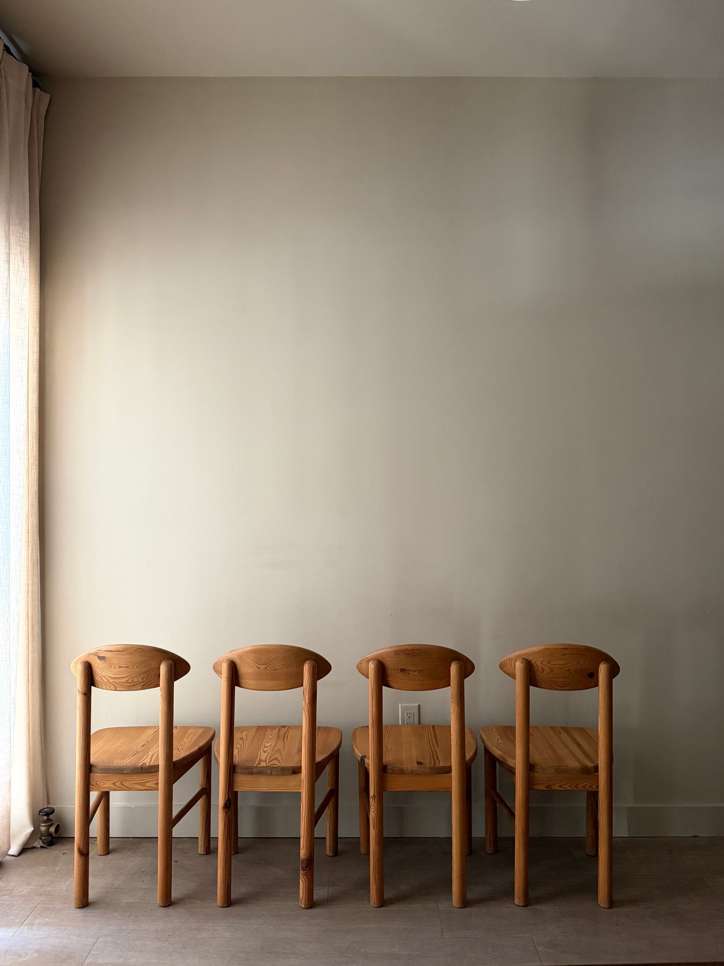 Rainer Daumiller dining chairs. Sold as set of 4.