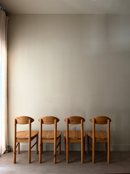 Rainer Daumiller dining chairs. Sold as set of 4.