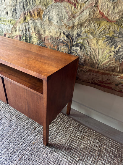 Walnut credenza