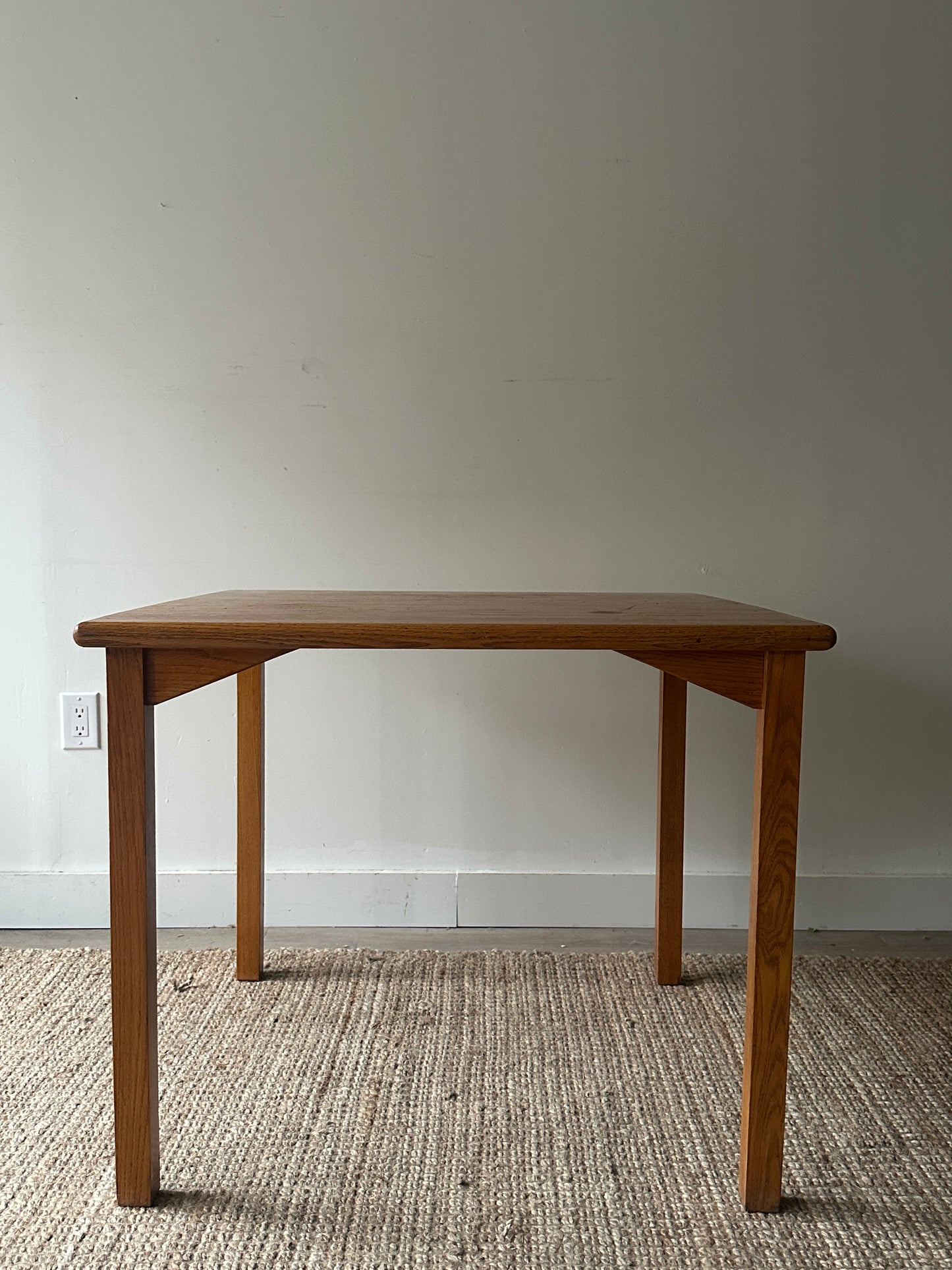 Oak dining table