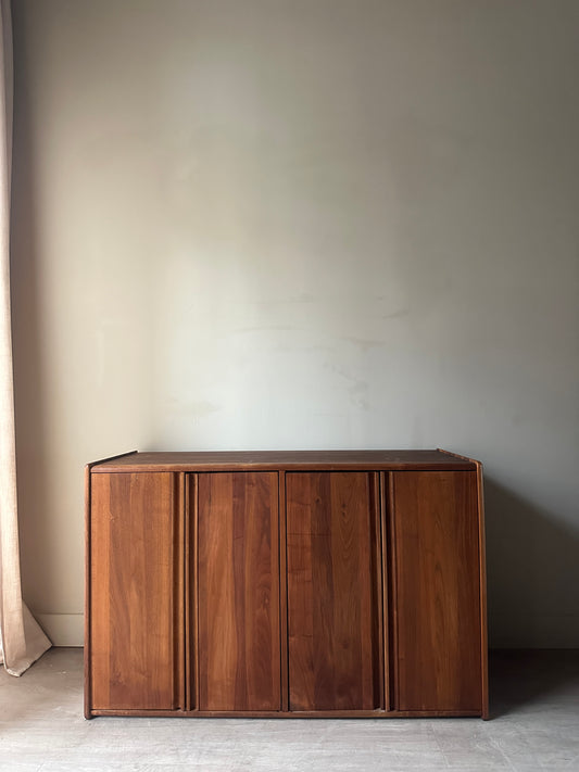 Walnut console