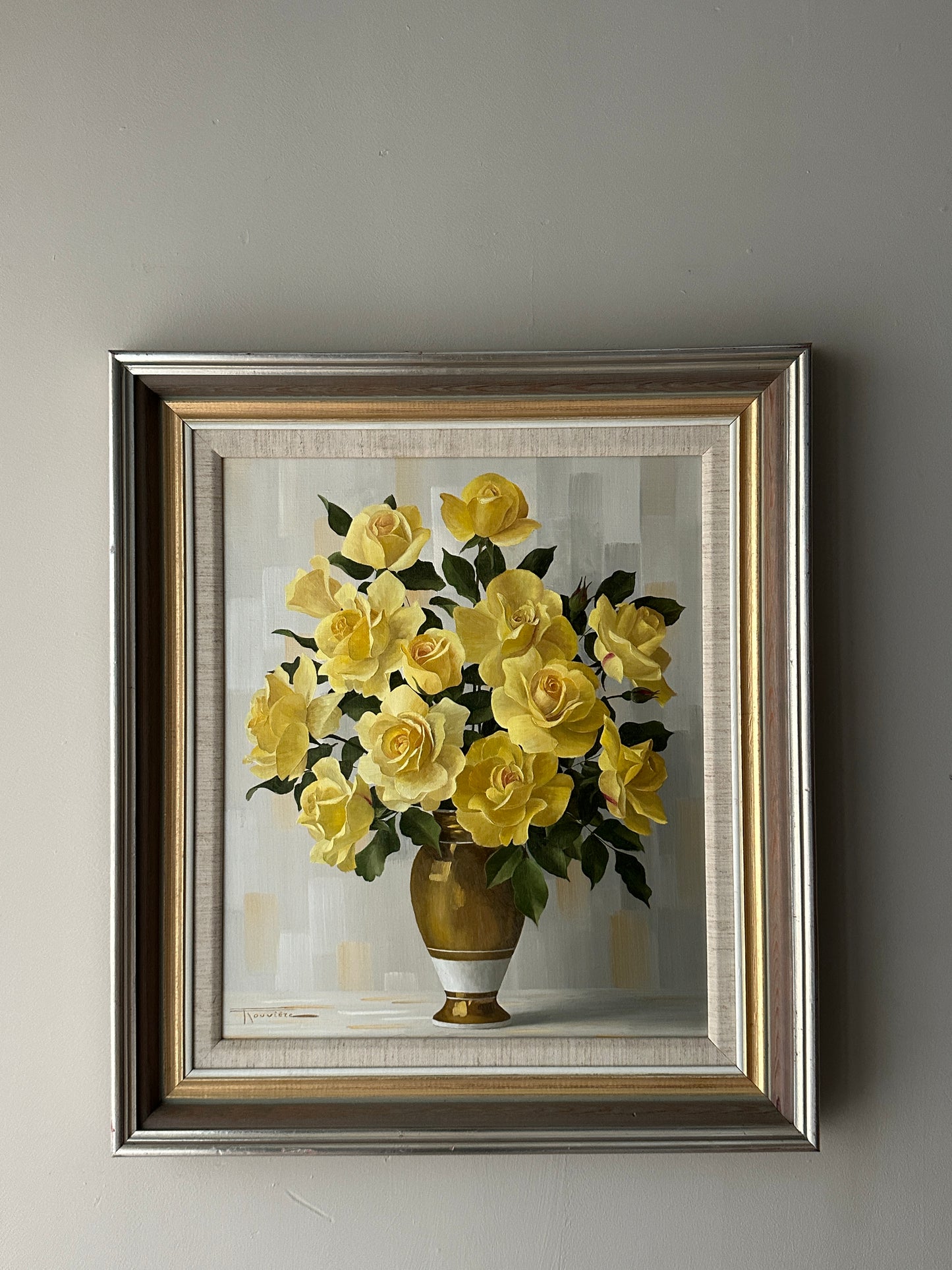 Oil on canvas by Elizabeth Rouviere