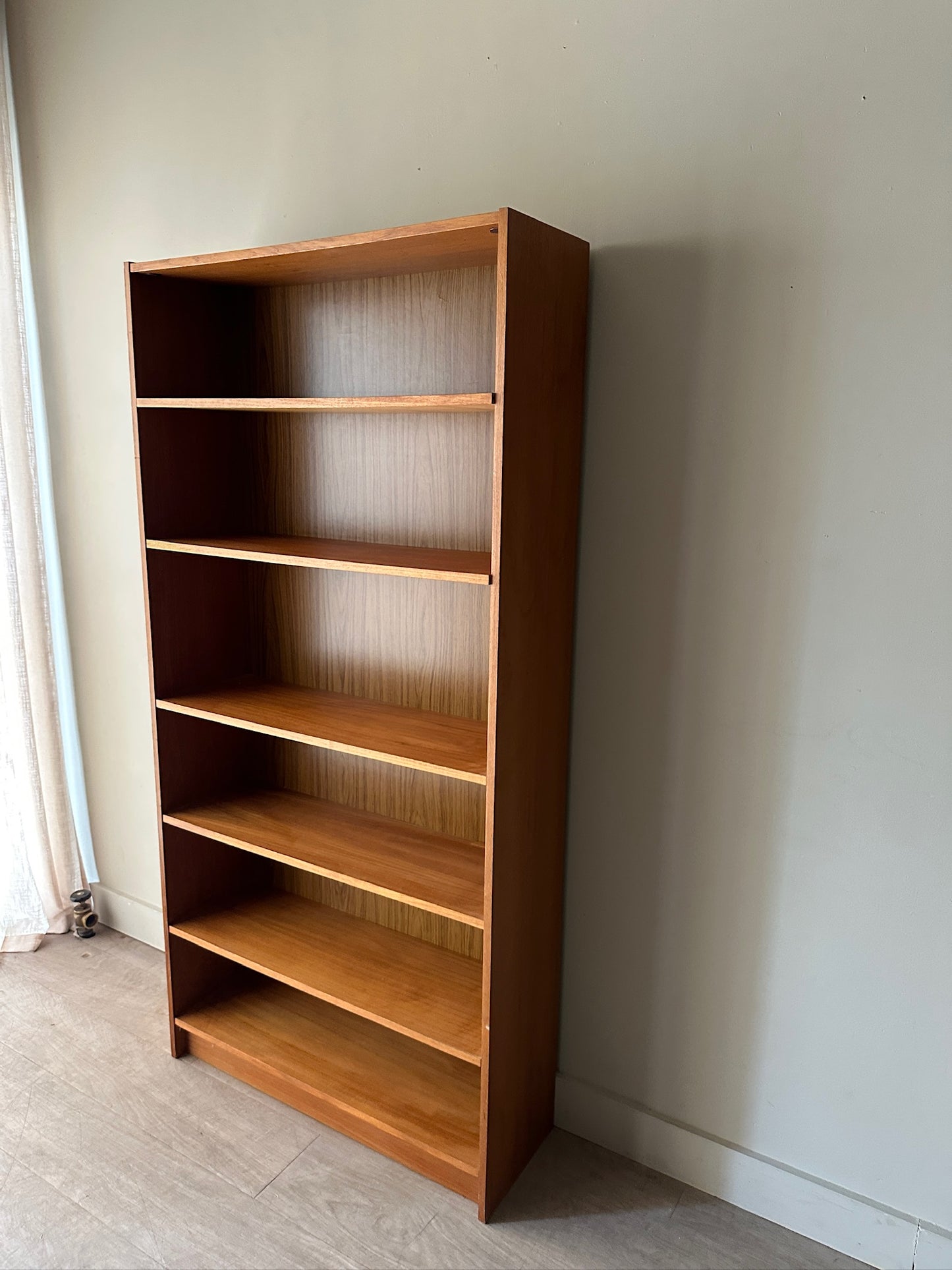 Teak bookshelf