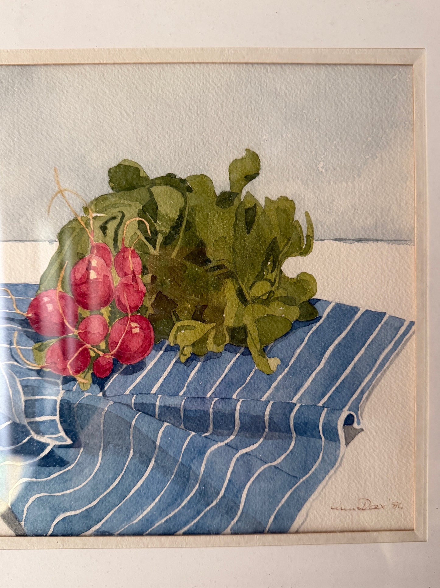 American kitchen still life. Signed 1984.