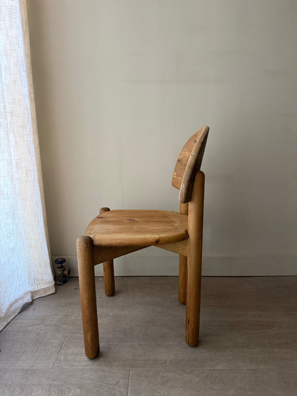 Rainer Daumiller pine dining chair