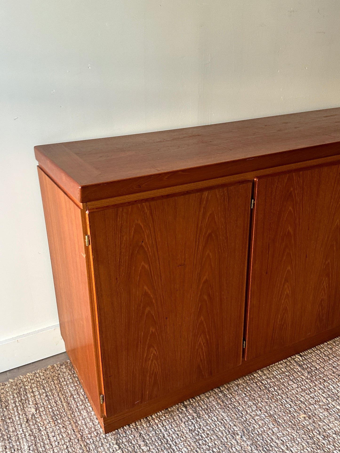 Danish teak credenza