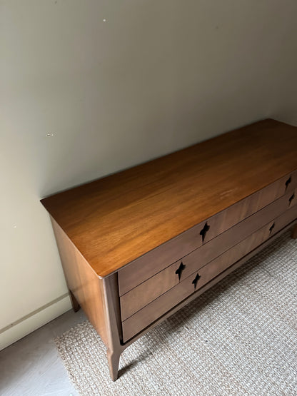 United walnut credenza