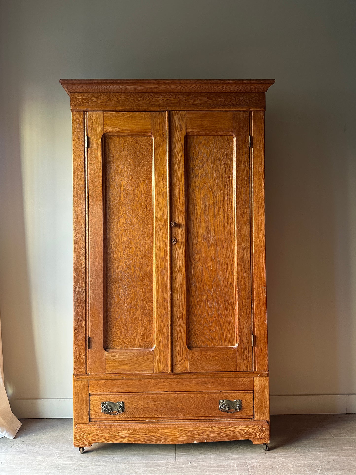 Oak armoire