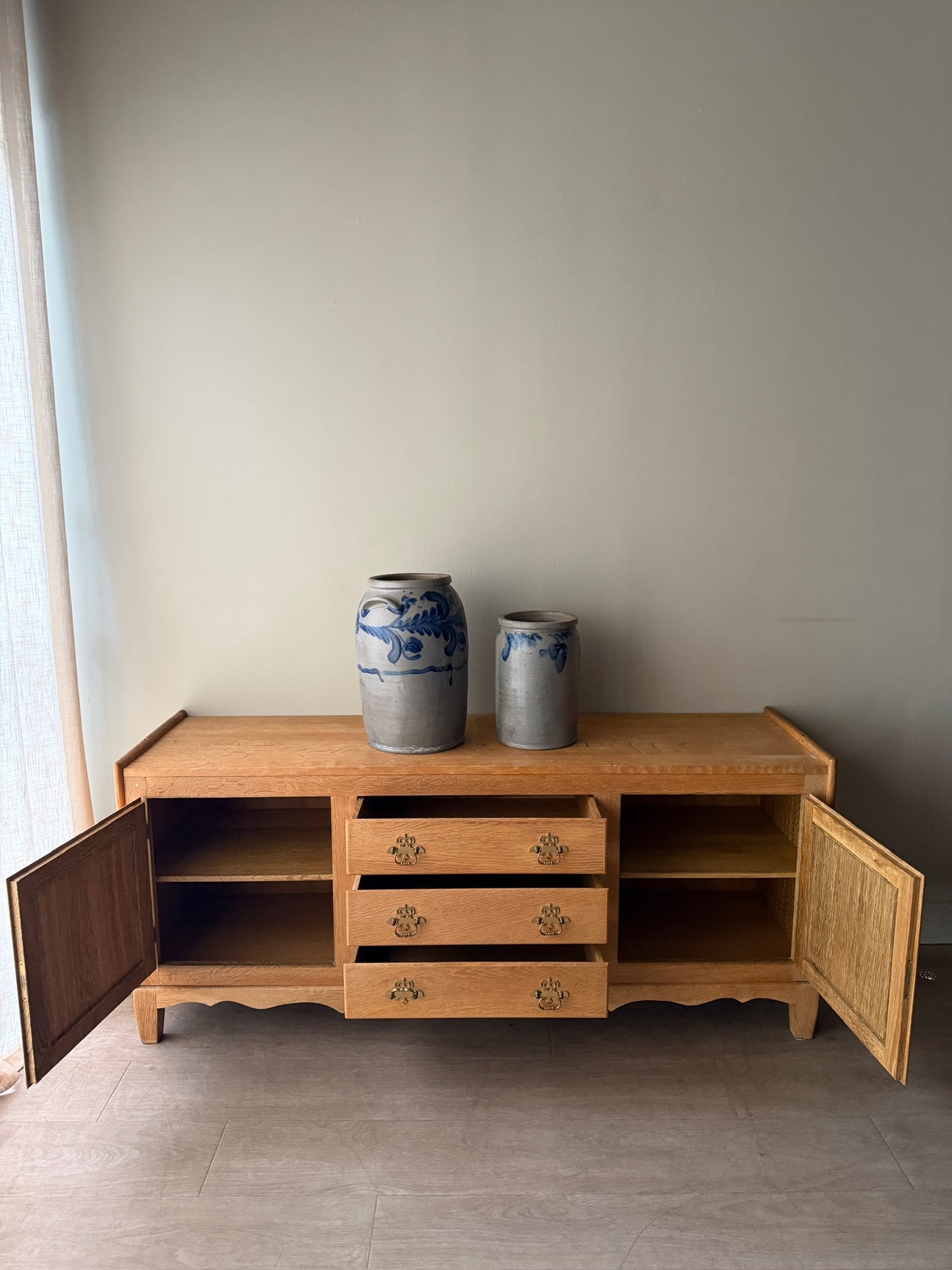 Danish oak sideboard