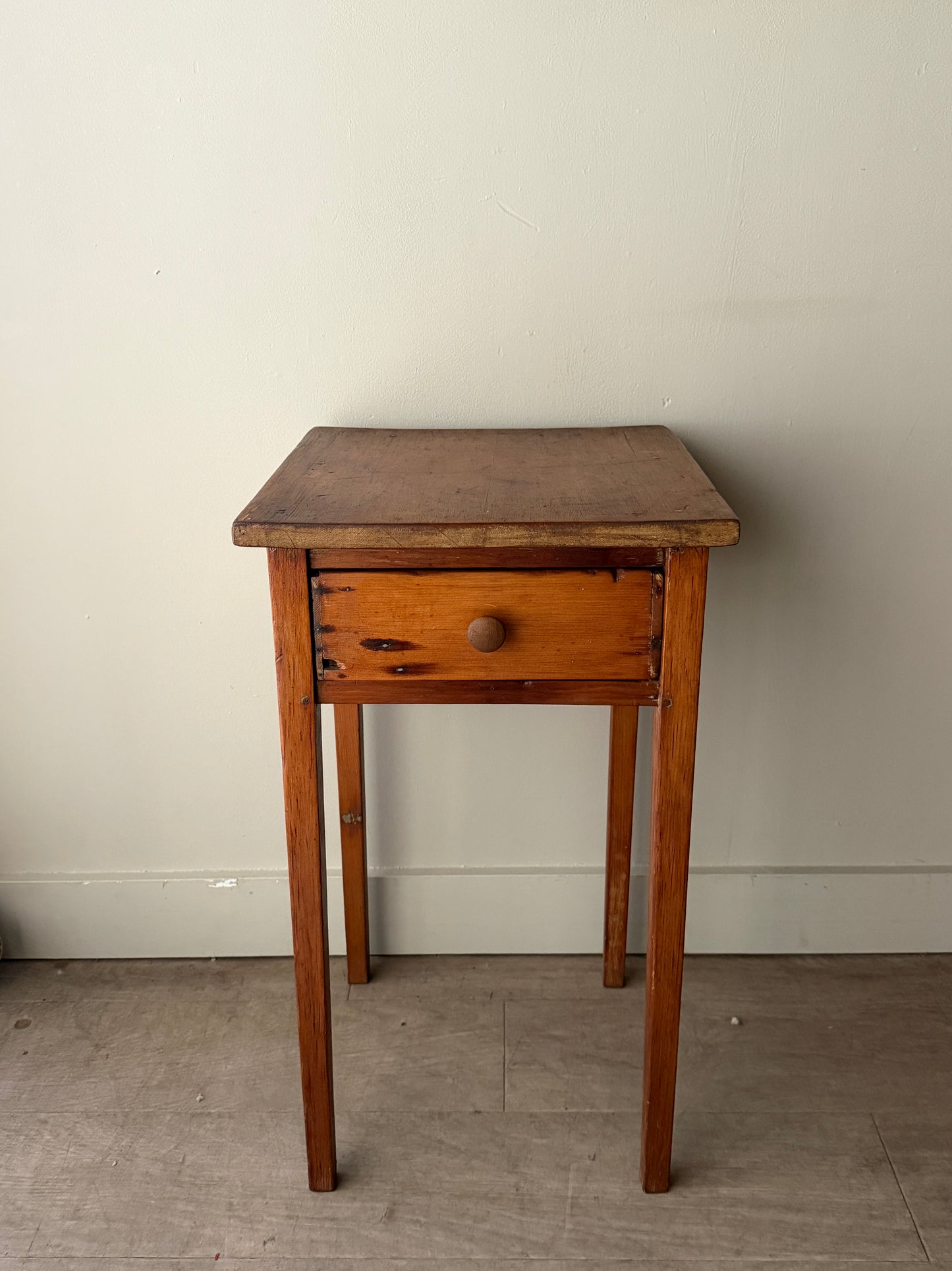 Pine side table