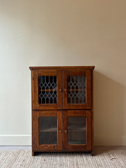 Small oak cabinet