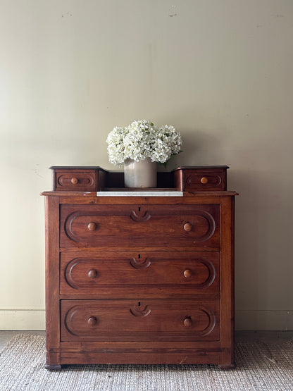 Marble top dresser