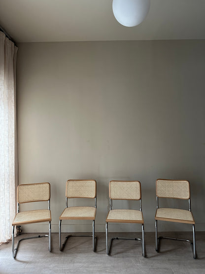 Cesca chairs. Sold individually.