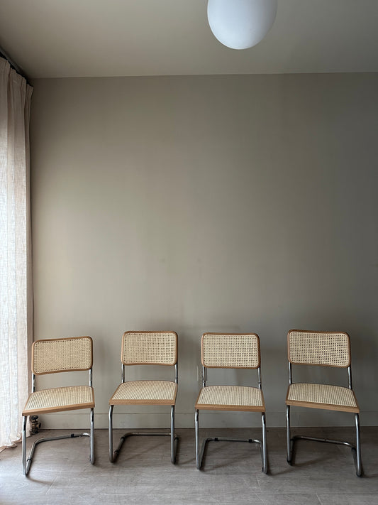 Cesca chairs. Sold individually.
