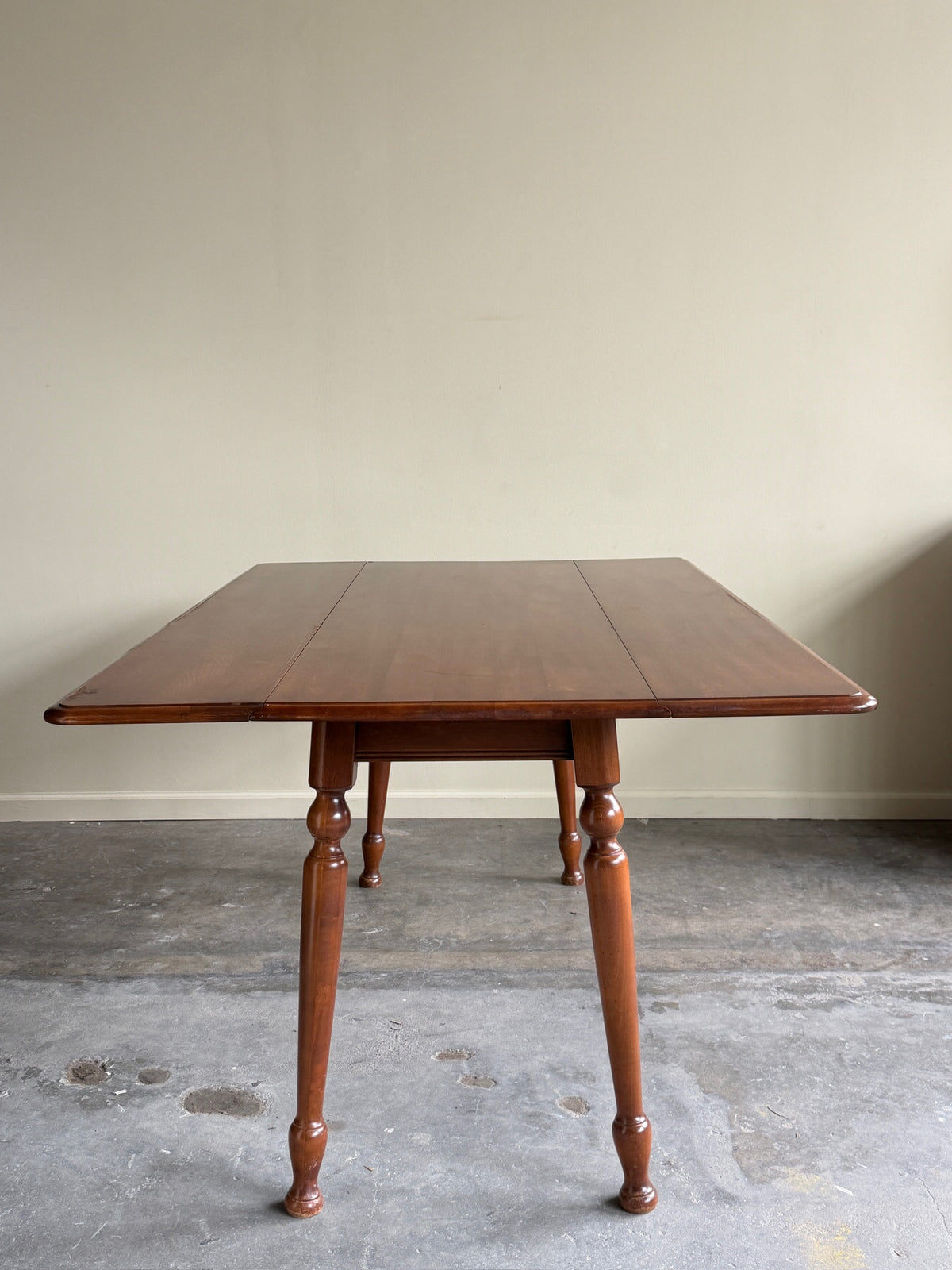 Cherry drop leaf table