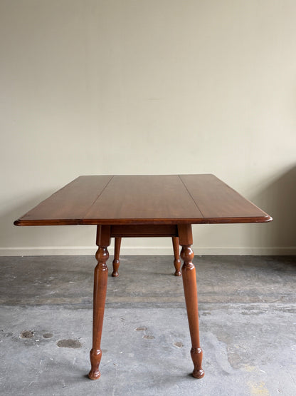 Cherry drop leaf table