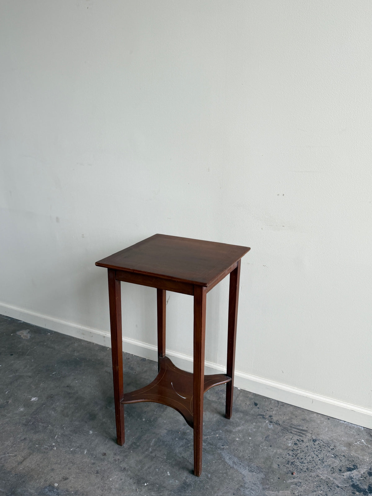 Mahogany side table