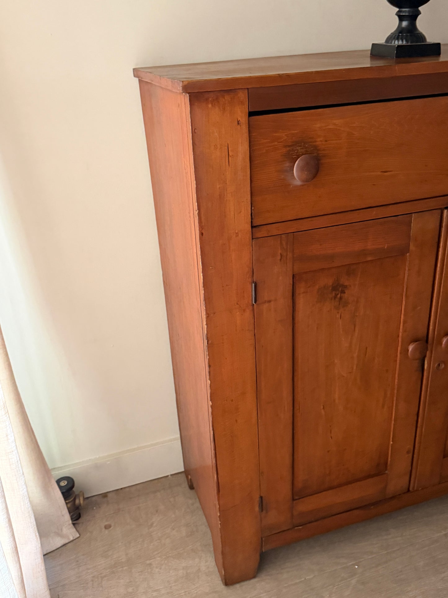 Pennsylvania Federal poplar jelly cupboard