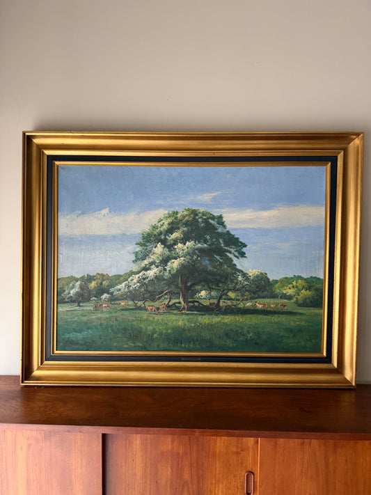 Oil on canvas. Signed N. Christiansen 1850-1922