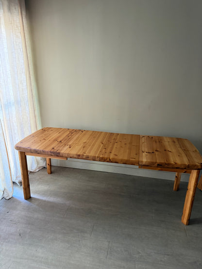 Danish pine dining table