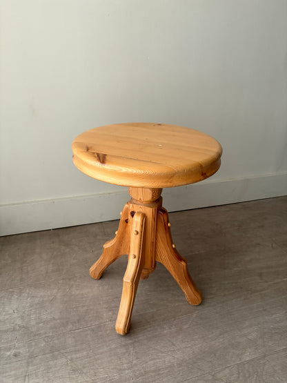 Swedish pine stool