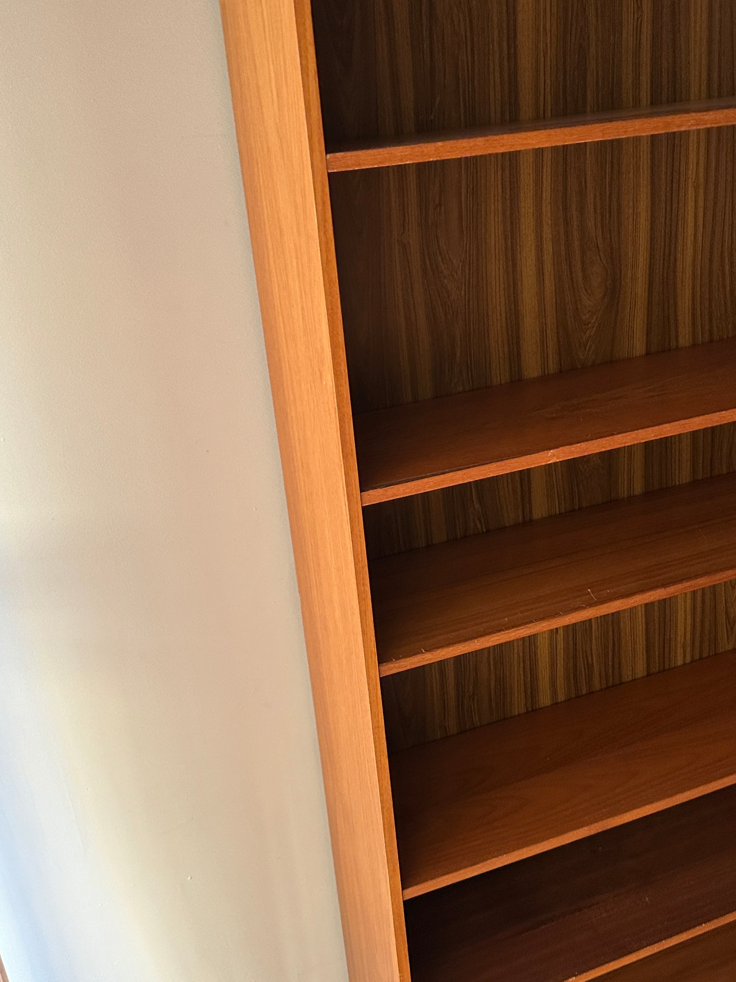 Teak bookshelf