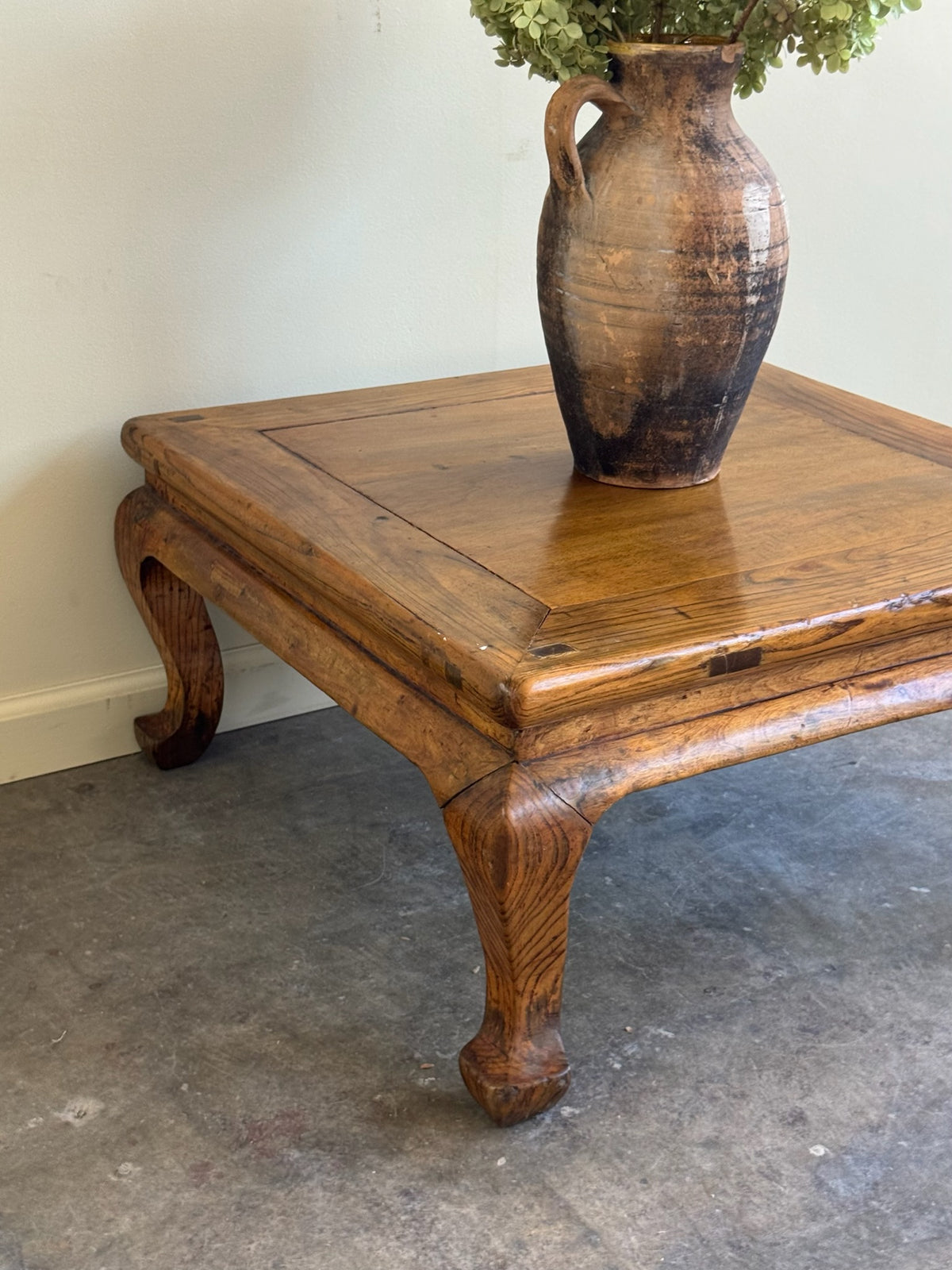 Chinese mixed wood kang table