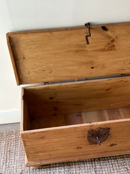 Spanish colonial pine chest