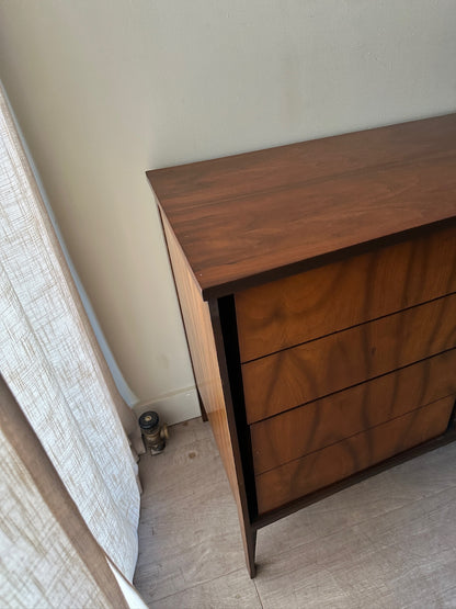 Walnut sculptural dresser