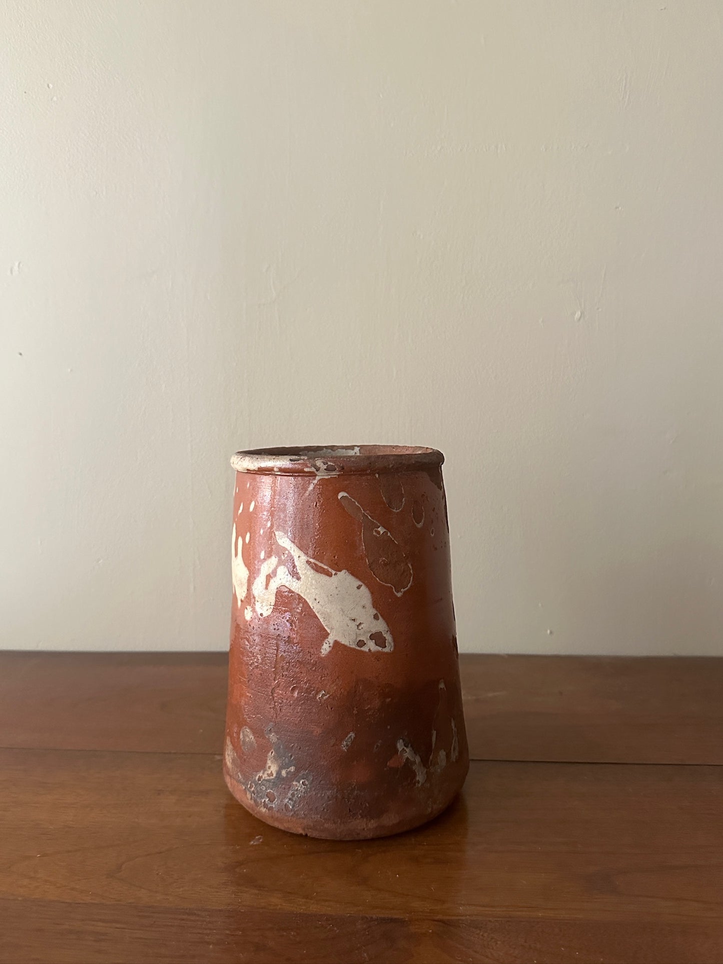 Terracotta vase