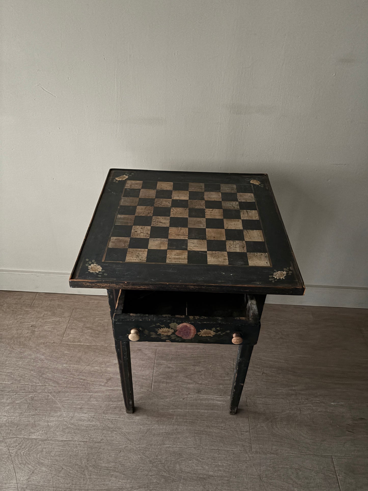 Checkered side table