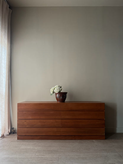 Westnofa Danish teak 8 drawer dresser